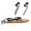 Remote App Controlled Watercraft Replacements Battery Propeller Servo Parts for 2.4G Remote Control Car Remote Control Boat Electric RC Vehicle Boat (2 Water fins) view 1