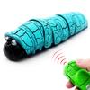 Tipmant RC Bug Remote Control Worm Realistic Caterpillar Inchworm Electronic Animal Toys Fake Insect Car Vehicle Kids Birthday Gifts (Blue) view 1