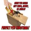 FunFamz Spider Prank Box & Realistic Rubber Snake  Hilarious Gag Gift Set for Kids & Adults, April Fools, Bird Deterrent, Practical Joke Kit, Party Pranks & Holiday Fun view 3