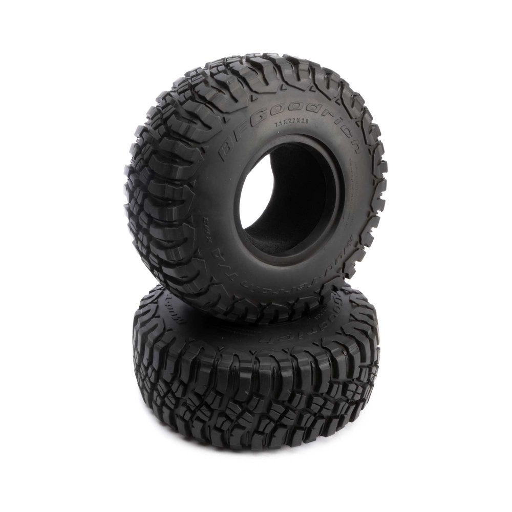 Axial 2.9" BFGoodrich Mud Terrain KM3 with Inserts (2), AXI45000