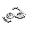 Axial SCX6: Motor Plate & Clamp, AXI252012 view 1