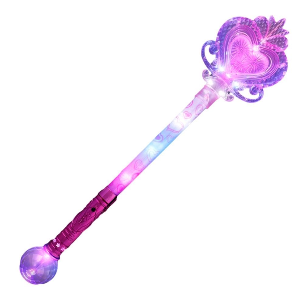 Illuminating Heart Prism Scepter Wand by Blinkee