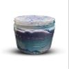 Wasatch Winter Snow is a fabulous home made cloud slime scented like coconut ice cream. The color blend is stunning in blue white and purple topped with fabulous glitter and a cloud charm. view 2