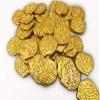 Seven Seas Pirates Coins - Shiny Gold Doubloons with Treasure Chest - Lot of 500 view 2