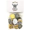 Seven Seas Pirates Coins - Golden & Silver Doubloons - Metal - Party & Decorations Supplies - Lot of 100 view 4