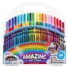 Cra-Z-Art 64pc Amazing Art Case featuring Vibrant, Crayons and Super Tip and Fineline Markers Great for Kids Ages 3 and Up view 1
