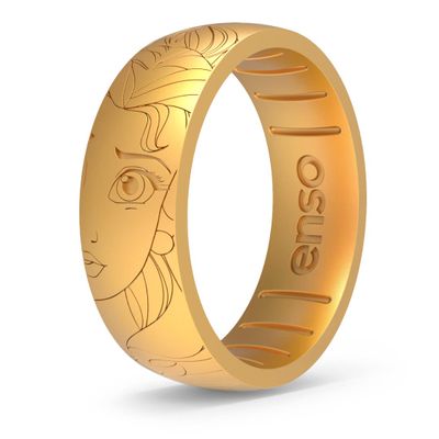Enso Rings Disney Princess Silicone Ring - Belle - Gold - 13