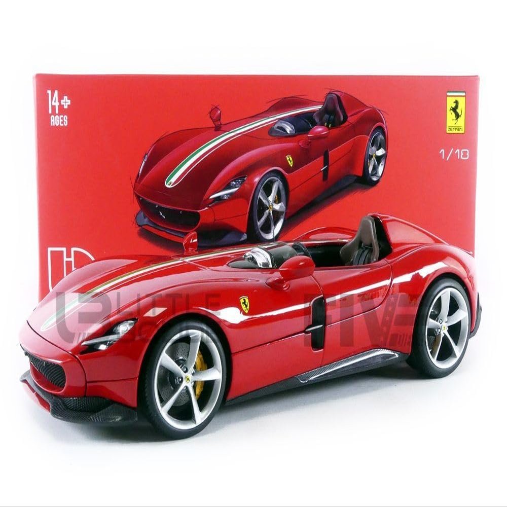 Bburago 16909R Collectible Miniature car, Red