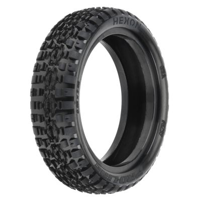 Pro-line Racing 1/10 Hexon Z4 2WD Front 2.2" Carpet Buggy Tires (2), PRO8299104