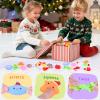 50 Pcs Christmas Squishy Toys, Christmas Party Favors Stocking Stuffers Xmas Gifts, Kawaii Mochi Squishies Sensory Squeeze Toys for Kids Christmas Party Favors Stocking Stuffers Gifts view 4