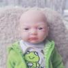 AISITE Full Silicone Baby Doll Girl  18 Inch Realistic Platinum Silicone Reborn Baby Doll for Christmas and Birthday Gift (18 inch Girl Painted A) view 2