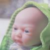 AISITE Full Silicone Baby Doll Girl  18 Inch Realistic Platinum Silicone Reborn Baby Doll for Christmas and Birthday Gift (18 inch Girl Painted A) view 3