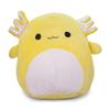 Official KellyToy Squishmallow Treyton Axoltl Yellow 12-inch Plush Pillow view 1