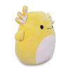 Official KellyToy Squishmallow Treyton Axoltl Yellow 12-inch Plush Pillow view 2