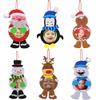 4E's Novelty Foam Kids Christmas Picture Frame Ornament Craft (12 Pack) Bulk Christmas Crafts for Kids Ages 4-8, 8-12 & Toddlers DIY Party Acitvity view 1