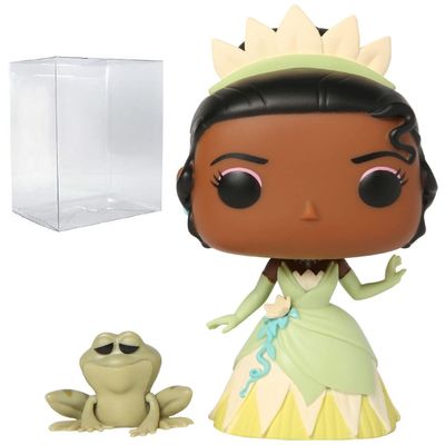 Disney: Princess & The Frog - Princess Tiana & Naveen Funko Pop! Vinyl Figure (Bundled with Compatible Pop Box Protector Case)