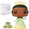 Disney: Princess & The Frog - Princess Tiana & Naveen Funko Pop! Vinyl Figure (Bundled with Compatible Pop Box Protector Case) view 1