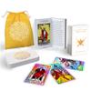 Sagesight Classic Tarot Cards Deck with Guidebook & Premium Linen Carry Bag - Original Pamela Colman Smith Artwork - Tarot Cards for Beginners and Experts (Holographic) view 1