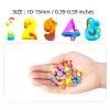 300 Pieces Mini Number Erasers Assortment Kids Fun Tiny Novelty Pencil Small Erasers Bulk for Classroom Gift Rewards Party Favor (Number) view 2