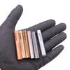 6 Pcs Metal Block Set-Brass, Copper,Iron,Steel, Phosphor Copper& Aluminum for Density Investigation,Specific Gravity,Collectible,Specific Heat Experiment view 3