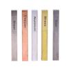 5Pcs Metal Block Set-Brass, Copper,Iron,Steel & Aluminum for Density Investigation,Specific Gravity,Collectible,Specific Heat Experiment view 1