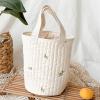JENPECH Diaper Caddy Organizer - Large Portable Nursery Storage Bin and Car Travel Organizer - Portable Baby Changing Organizer Hanging Storage Caddy 4 view 2