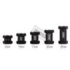 INJORA RC Hex Hub 12mm Brass Wheels Extension Black Drive Adapter for 1/10 RC Crawler Axial SCX10 90046 D90 (20mm) view 4
