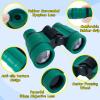 ESSENSON Binoculars for Kids Toys Gifts for Age 3-12 Years Old Boys Girls Kid Telescope Outdoor Toys for Sport and Outside Play Hiking, Bird Watching, Travel, Camping, Birthday Presents (Forest Green) view 2