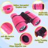 ESSENSON Binoculars for Kids Toys Gifts for Age 3-12 Years Old Boys Girls Kids Telescope Outdoor Toys for Sports and Outside Play Hiking, Bird Watching, Travel, Camping, Birthday Presents (Pink) view 2