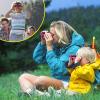 ESSENSON Binoculars for Kids Toys Gifts for Age 3-12 Years Old Boys Girls Kids Telescope Outdoor Toys for Sports and Outside Play Hiking, Bird Watching, Travel, Camping, Birthday Presents (Pink) view 4