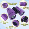 ESSENSON Binoculars for Kids Toys Gifts for Age 3-12 Years Old Boys Girls Kids Telescope Outdoor Toys for Sports and Outside Play Hiking, Bird Watching, Travel, Camping, Birthday Presents (Purple) view 2