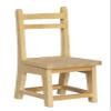 Melody Jane Dolls Houses Dollhouse Bare Wood Side Chair Unfinished Miniature Dining Room Furniture 1:12 view 1