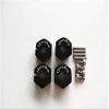 for RC 1:10 CAR CC01 TT01 HPI Sprint2 Black Aluminum Hex Adapter 12MM Diameter,6MM Thickness,2MM Pins,4MM Middle Hole -4PCS Set view 1