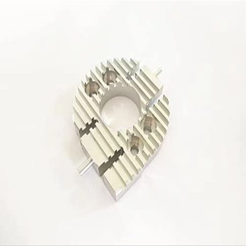 for RC 1:10 CAR CC01 CC-01 RC Crawler Alloy Motor Heat Sink Plate-1pc Silver