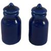 Melody Jane Dollhouse Blue Canister Storage Jars Set of 2 Miniature Kitchen Accessory 1:12 view 1