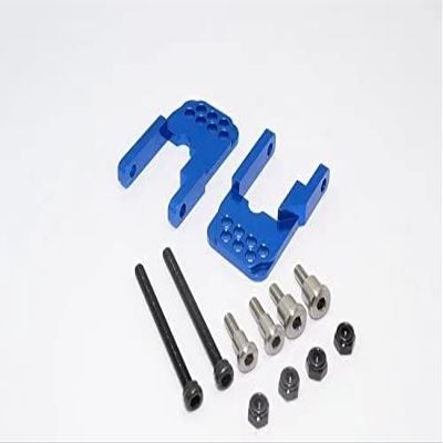 Aluminum Rear Damper Mount with Mulitple Holes-1PR Set Blue for RC 1:10 CAR CC01 Upgrade Parts