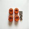 for RC 1:10 CAR CC01 TT01 HPI Sprint2 Orange Aluminum Hex Adapter 12MM Diameter,6MM Thickness,2MM Pins,4MM Middle Hole -4PCS Set view 1