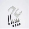 Aluminum Rear Damper Mount with Mulitple Holes-1PR Set Blue for RC 1:10 CAR CC01 Upgrade Parts view 1