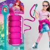 JA-RU Disney Princess Ribbon Dancer Wand for Kids (3 Ribbon Wands Assorted) Twirling Rainbow Streamers on a Stick. Ribbons for Dancing, Indoor Gymnastics Equipment for Kids. 7815-3 view 3