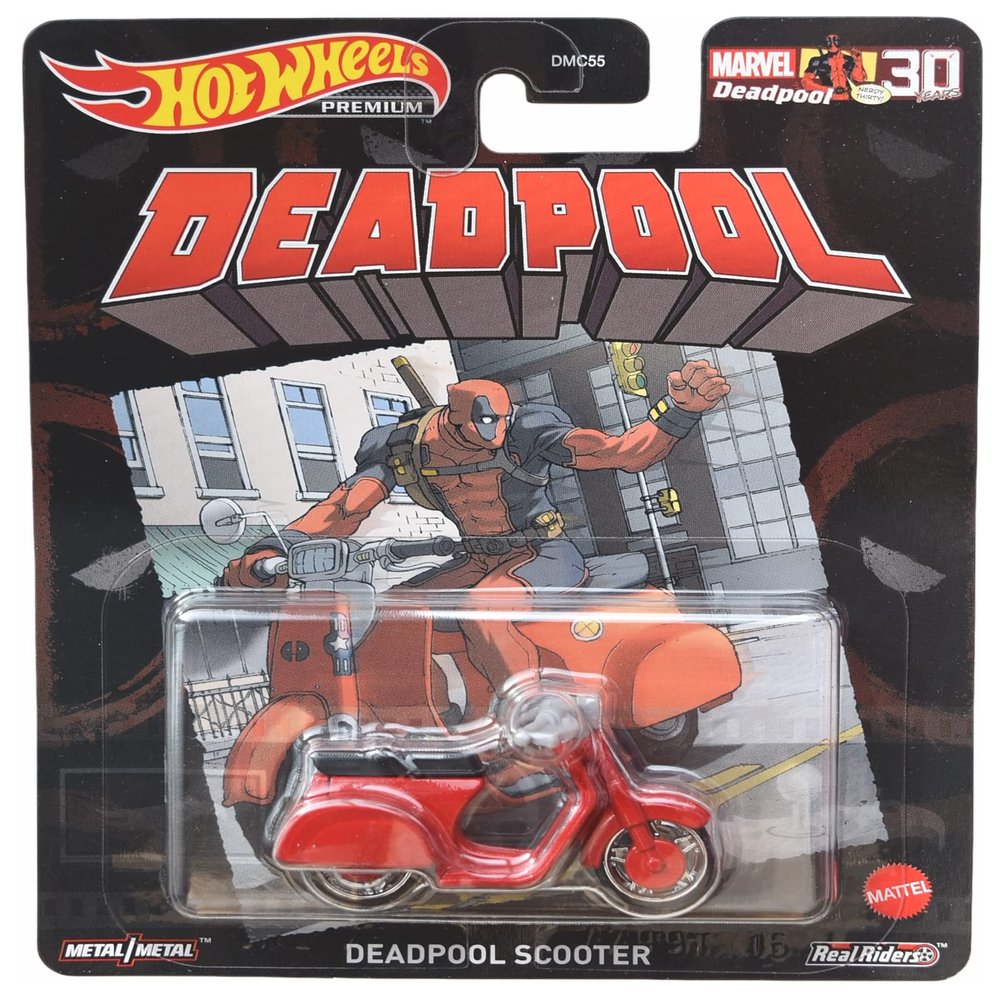 Hot Wheels Deadpool Scooter