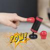ArtCreativity Desk Punching Bag Set for Kids, 3 Piece Set Desktop Punching Bag with 1 Mini Punching Bag for Desk and 2 Gloves, Cool Mini Toys for Adults, Mini Boxing Gloves view 4