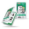 Duncan Flash Cards- Division, Green & White, (3704FC), Medium view 1