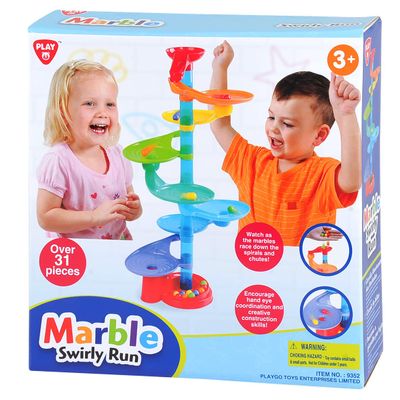 PlayGo Marble Swirly Run 31pcs