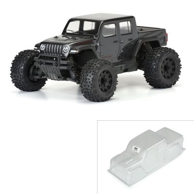 Pro-Line Racing 1/10 Jeep Gladiator Rubicon Clear Body Granite PRO357500 Car/Truck Bodies Wings & Decals