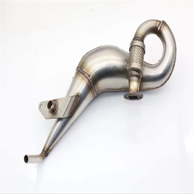 DAPENGNIAO Powerful Nice Stainless Pipe Exhaust for Losi 5ive-T V1.0 V2.0 Rovan LT DTT 1/5 rc car Gas Accessories (Color : Pipe)