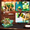 COZYMASS Architecture Port Cabin Building Set Model Kit and Gift for Adults Mini Blocks 600 PCS with 2 Figure view 3