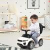 GLACER Push Cars for Toddlers 1-3, 3-in-1 Kids Sliding Car with Detachable Guardrail, Horn, Music, Lights, Storage Box and Anti-Roll Design, Ride on Push Car for Boys Girls(White) view 2