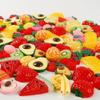 NWFashion 112PCS Miniature Decor Dessert Pastry Toy Food Cake Topper Scrapbooking Shoe Decoration Charms (Fruit) view 2