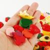 NWFashion 112PCS Miniature Decor Dessert Pastry Toy Food Cake Topper Scrapbooking Shoe Decoration Charms (Fruit) view 3