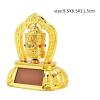 Restokki Prayer Wheel, Car Spinning Prayer Wheel Tibetan Tibet Buddhist Solar Energy Spinning Prayer Wheel for Car Interior Decoration view 2